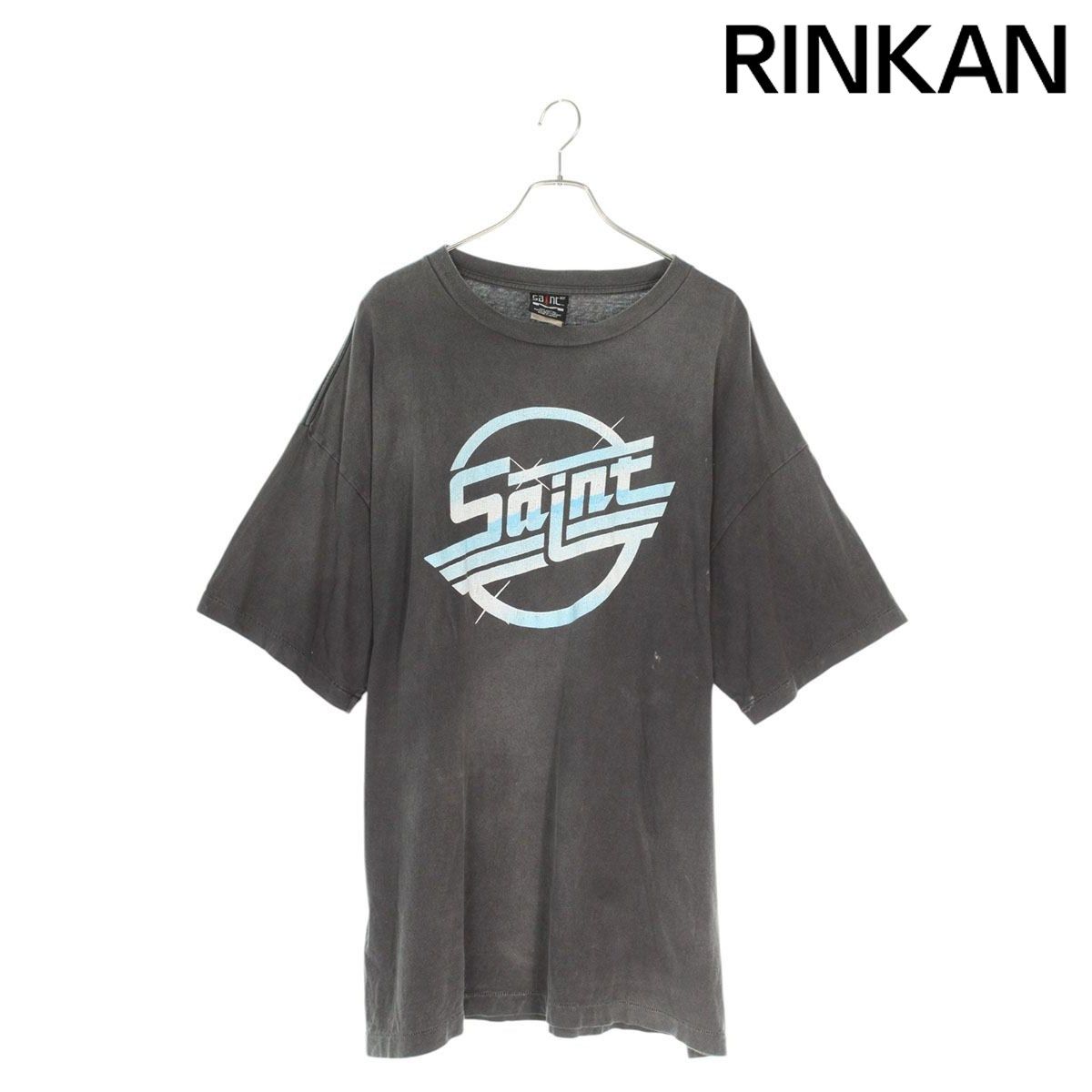 セントマイケル  22SS  SM-S22-0000-022 サークルロゴフロントプリントTシャツ メンズ XXXL