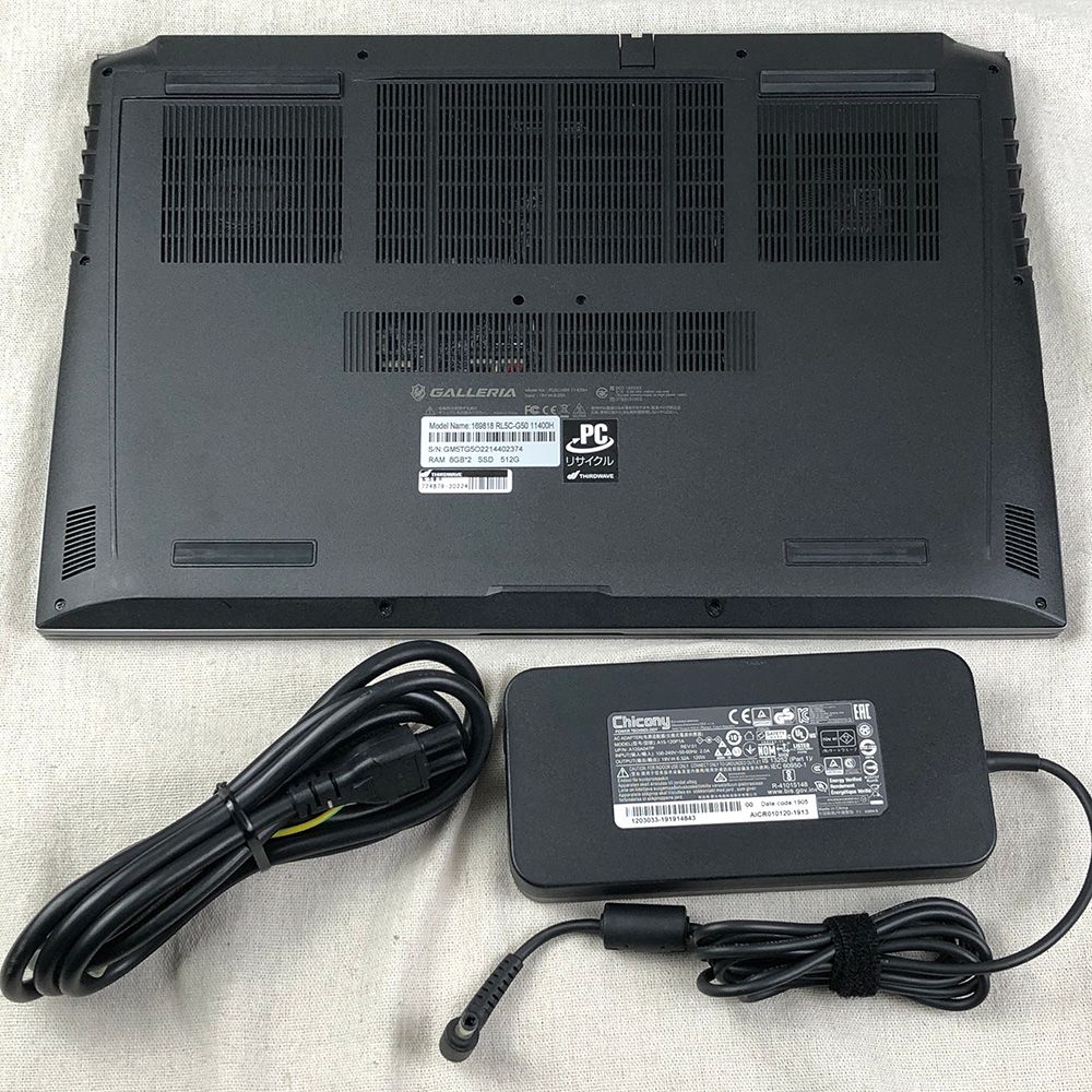 GALLERIA RL5C-G50 ゲーミングノート ジャンク