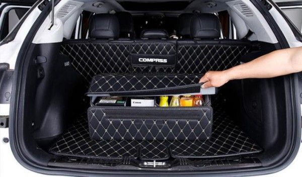 大容量 車用 車収納ボックス トランク バッグ ラゲッジ収納ソフト　折りたたみ 汎用