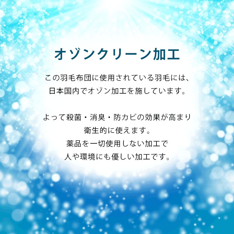 羽毛掛け布団 色柄おまかせ