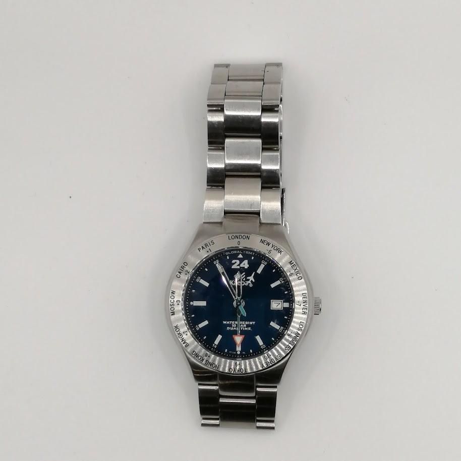 あなたにおすすめの商品 kaepa ケイパ 腕時計 GMT デイト メンズ クォーツ 時計 ブラック