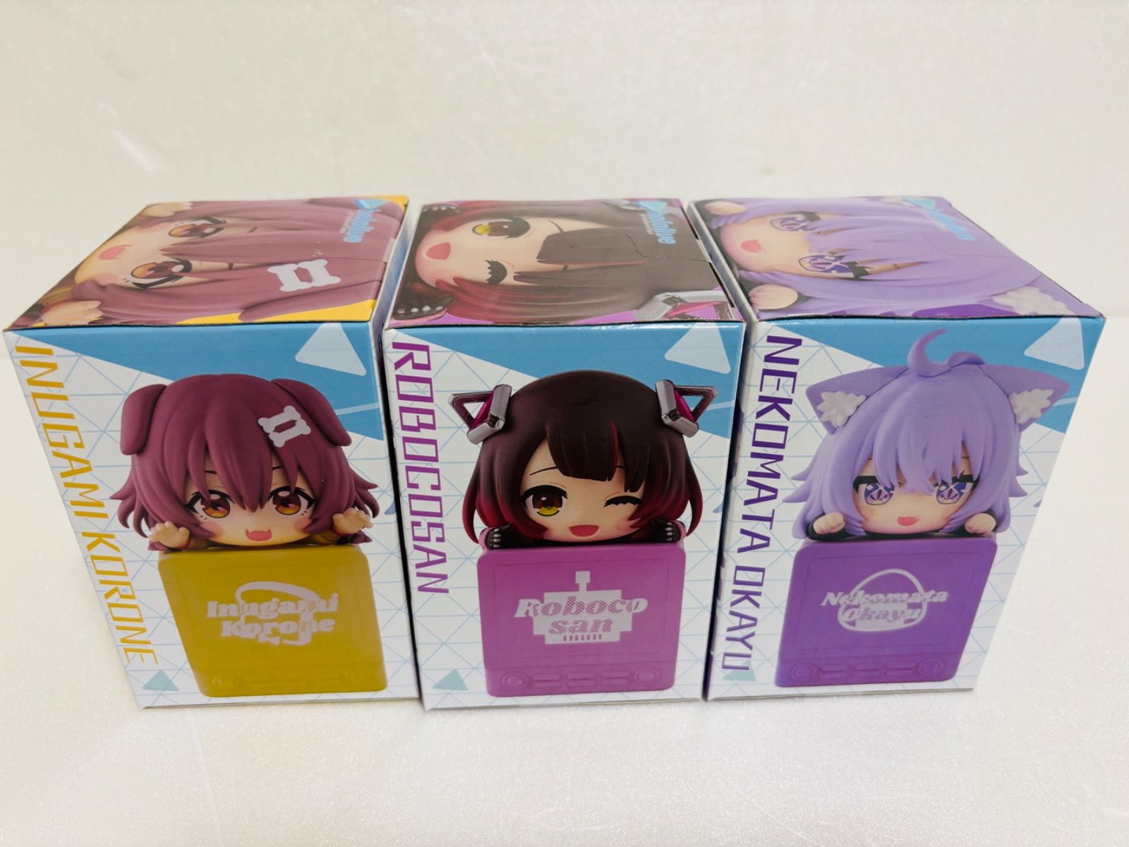 ホロライブひっかけフィギュア、3種セットまとめ売り ホロライブ ひっかけフィギュア Vol.3 3個セット - メルカリ