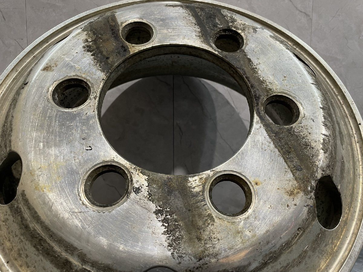 トラック用 アルミホイール 17.5インチ 1本 6J6HPCD222.25 135 4t レンジャー ファイター フォワード等 MHD454MY