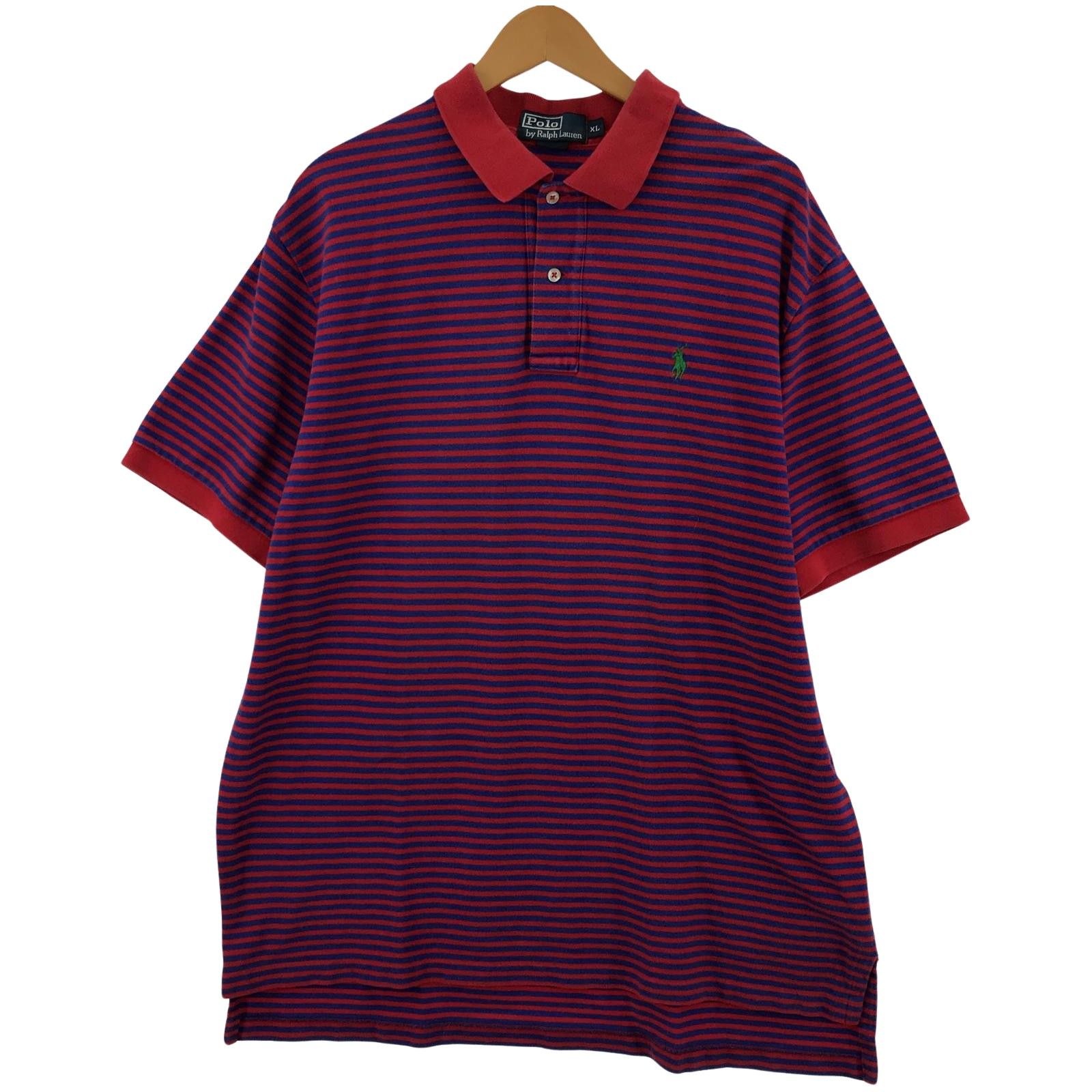 POLO Ralph Lauren ポロ ラルフローレン ボーダー ロゴ刺繍