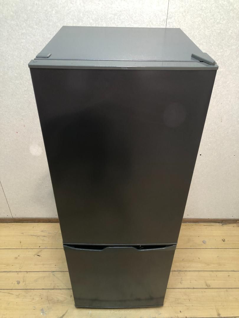 超 ♥品 TCL CRB126AH ノンフロン冷凍冷蔵庫 126L 右開き 2ドア グレー 製 88274-1-050