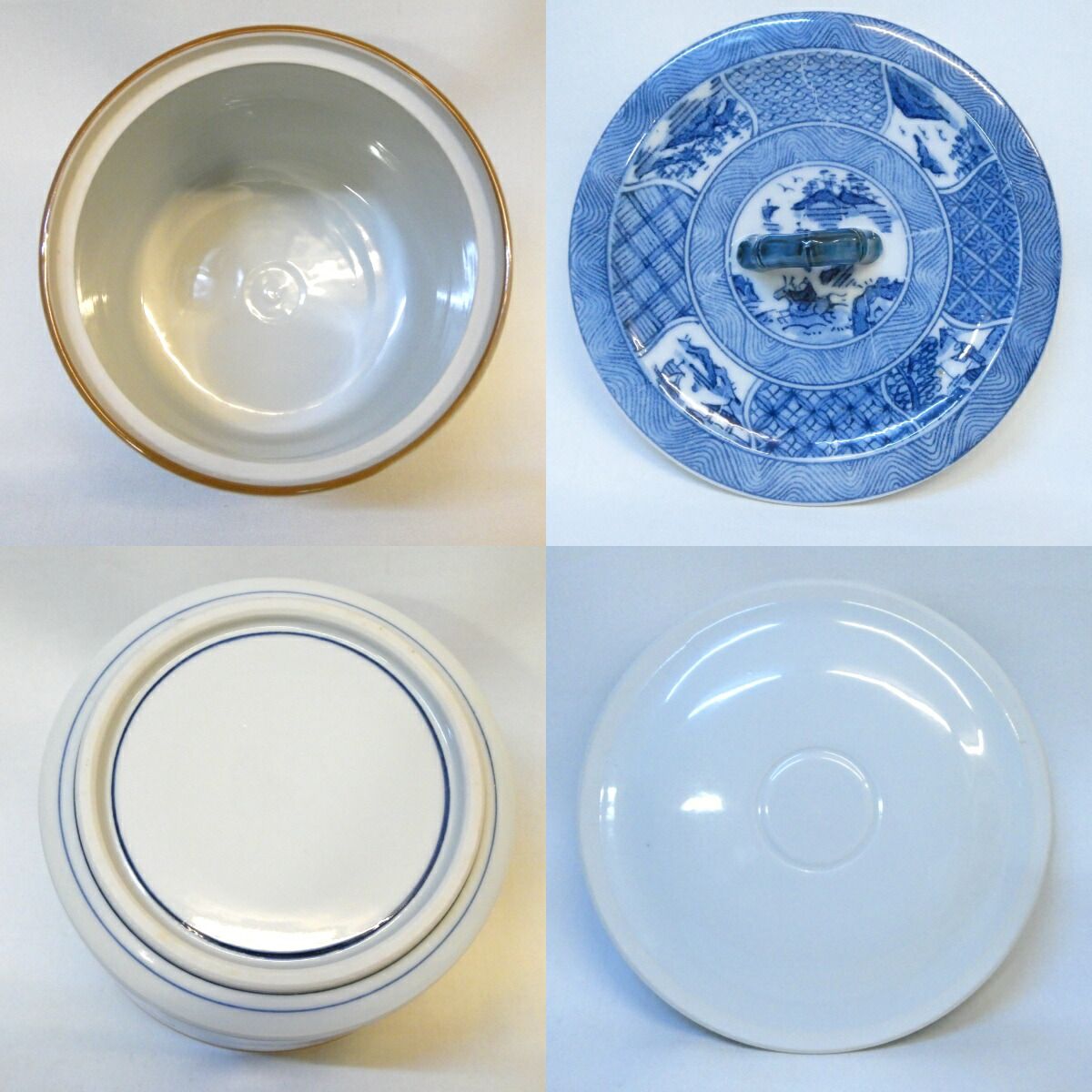 貴山作 祥瑞染付