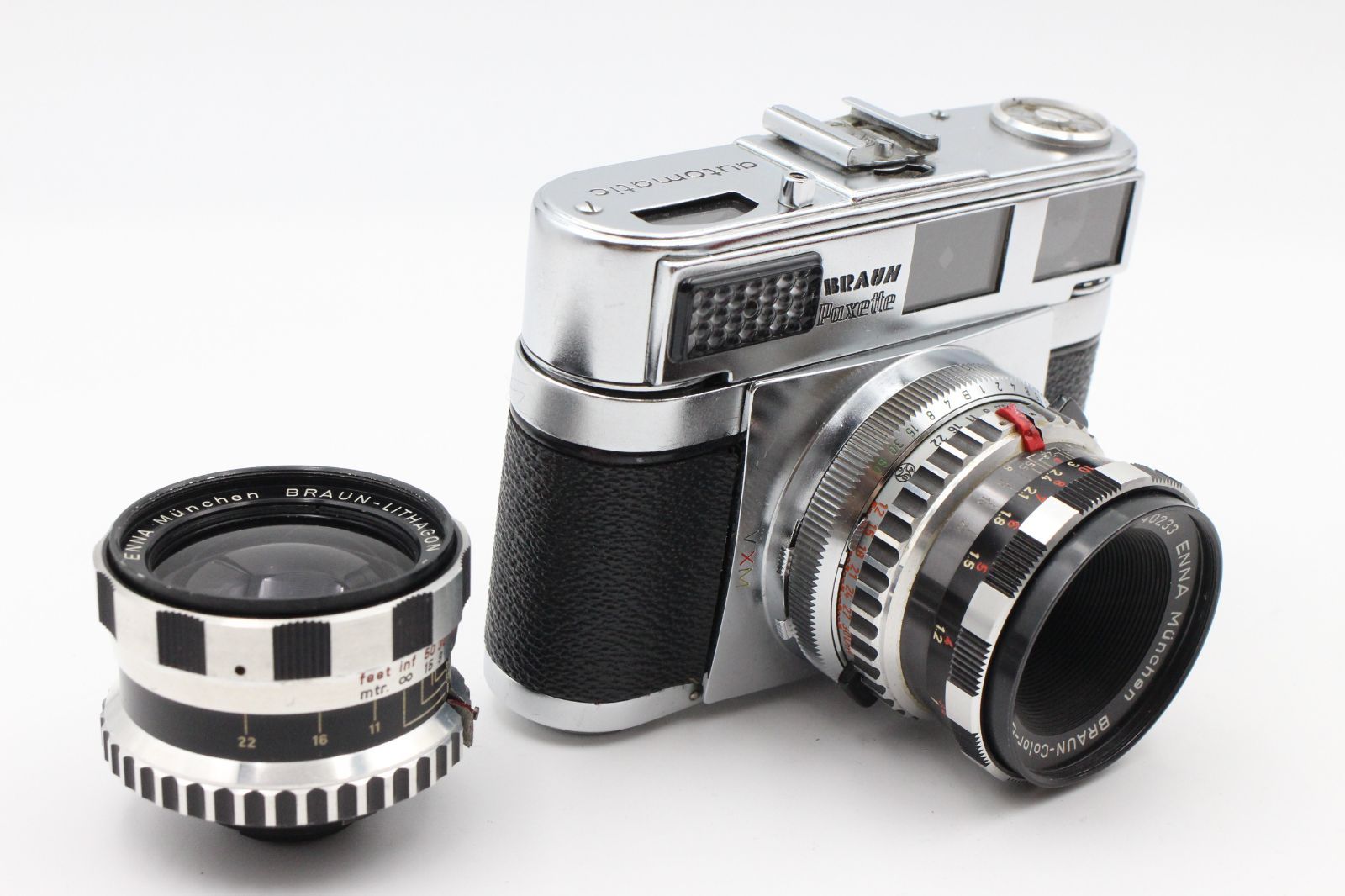 値下げ◇稀少☆Braun Super Paxette 35mm Rangefinder Film Camera