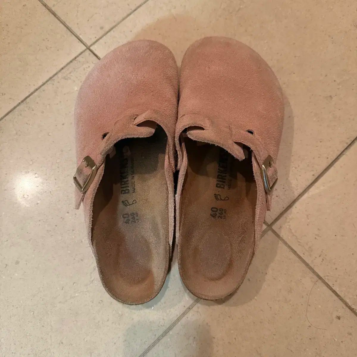 BIRKENSTOCK ビルケンシュトック ボストン ローズ ピンク 260 40 サイズ