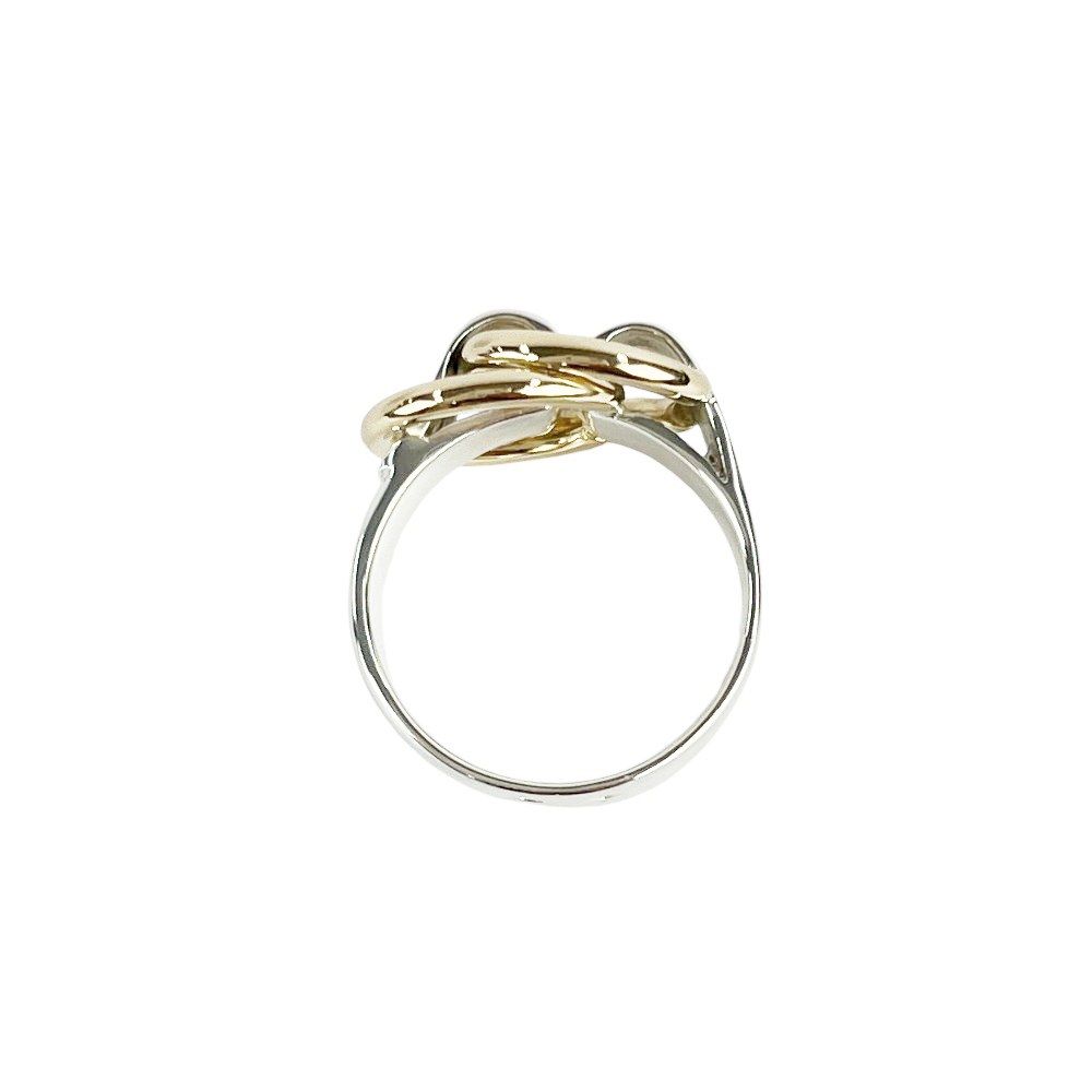 □新同□磨き済□ エルメス ドゥザノー リング 指輪 シルバー SV925  