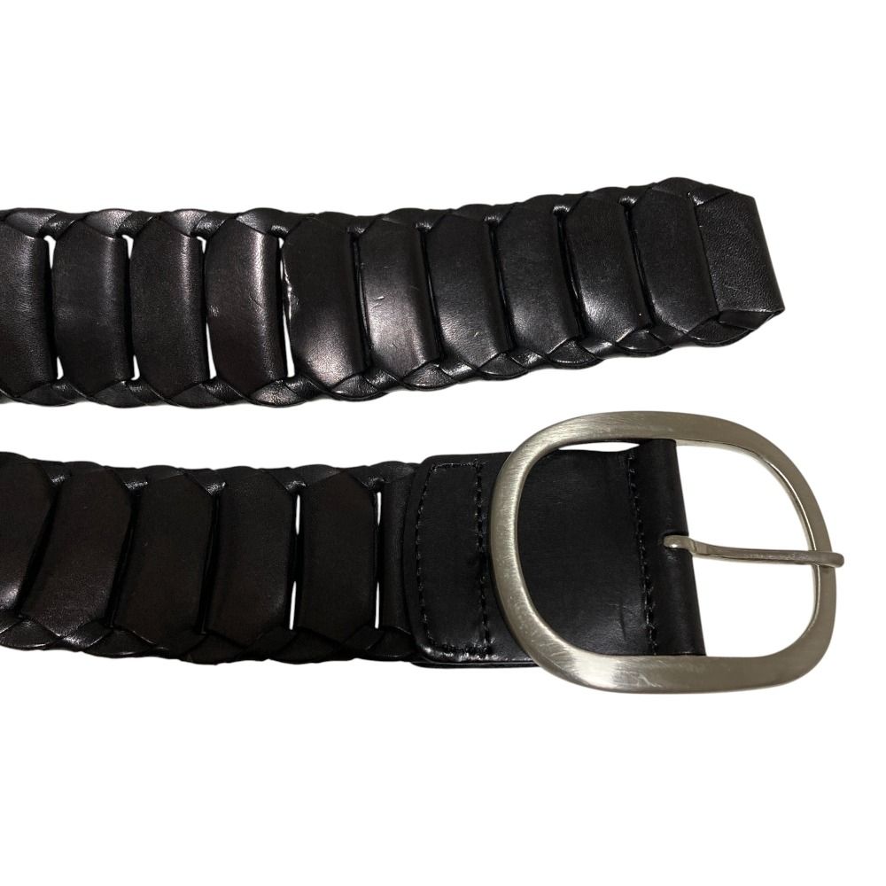 美品 Anderson's アンダーソンズ レザー ベルト 85 ブラック