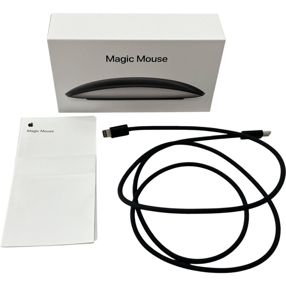 Apple MMMQ3J/A A1657 Magic Mouse ワイヤレス マウス ブラック