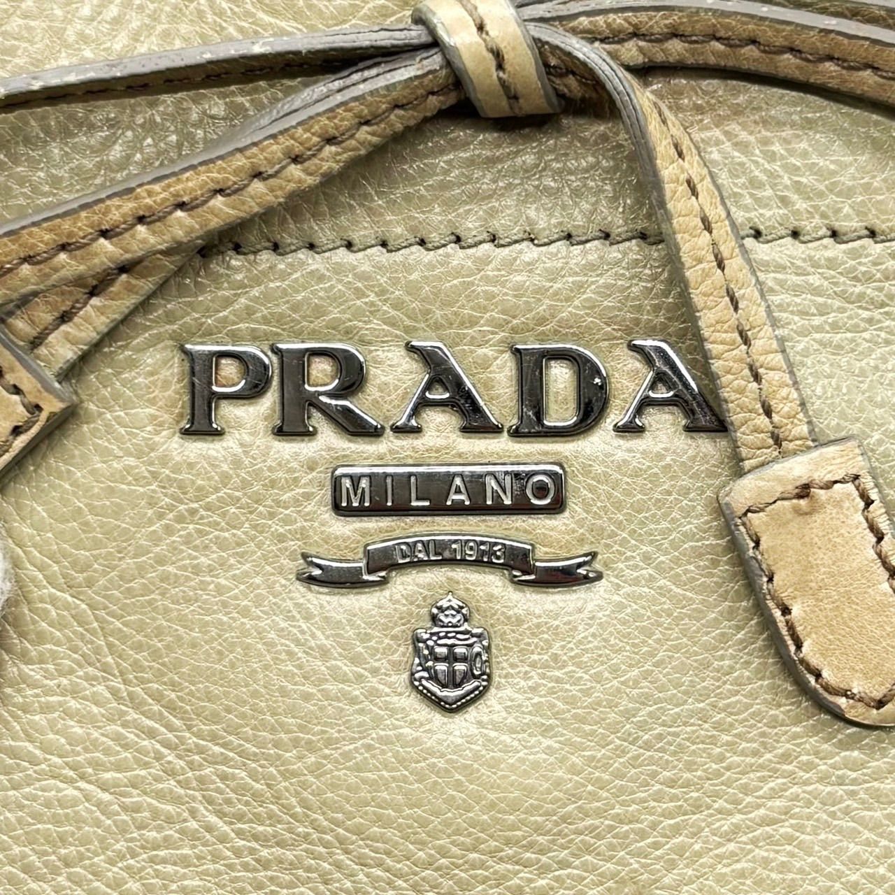 良品】 PRADA プラダ ヴィッテロ トートバッグ ハンドバッグ 