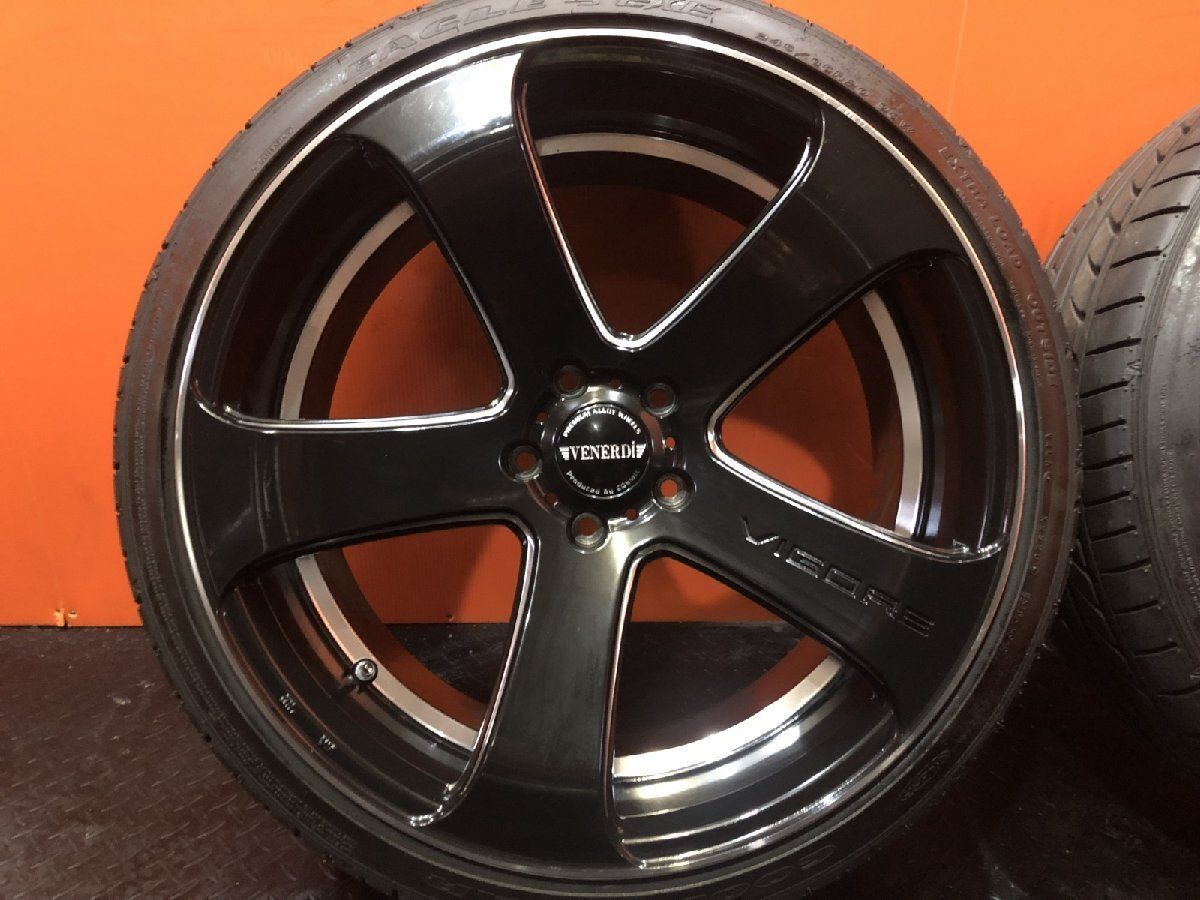 【GOODYEAR EAGLE LS EXE 245/35R20】夏タイヤ【VENERDI ヴェネルディ VIGORE 20インチ 9.5J5HPCD114.3+40】バリ溝 アルファード等(VTY916) GOODYEAR EAGLE LS EXE 245/35R20】夏タイヤ【VENERDI ヴェネルディ