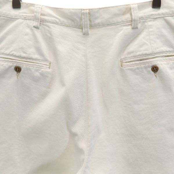 RRL ダブルアールエル 90s USA製 赤三星 チノショートパンツ w33 白
