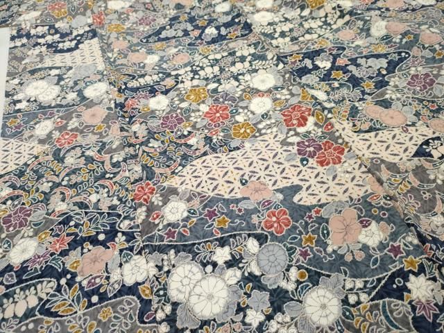 平和屋着物□上質な小紋 辻が花 正絹 逸品 AAAZ2756cs - メルカリ