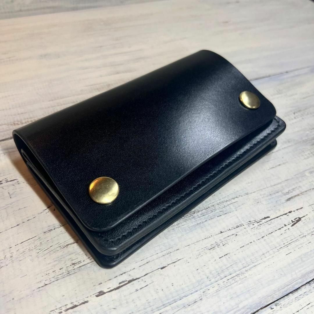 トラッカーウォレットミドル 2層】universalブライドルレザー
