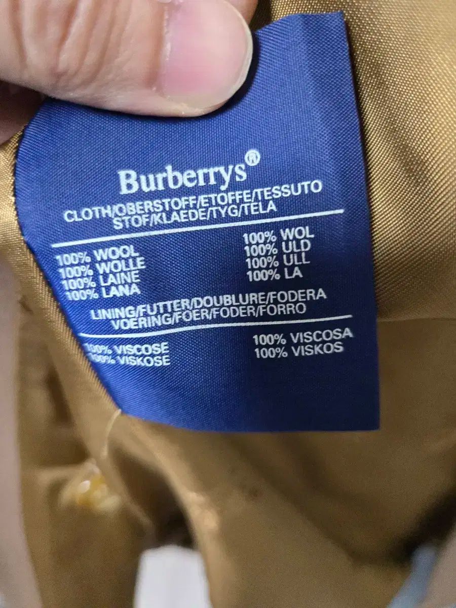 バーバリー ゴールド