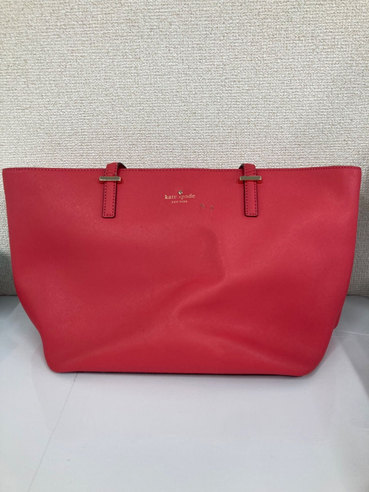 kate spade トートバッグ レッド/ベージュ レッド トートバッグ | ケイト・スペード ニューヨーク【公式