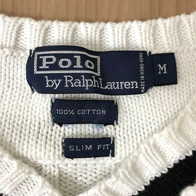 返品交換不可】 RALPH POLO LAUREN チルデンVネックニット ポロラルフ