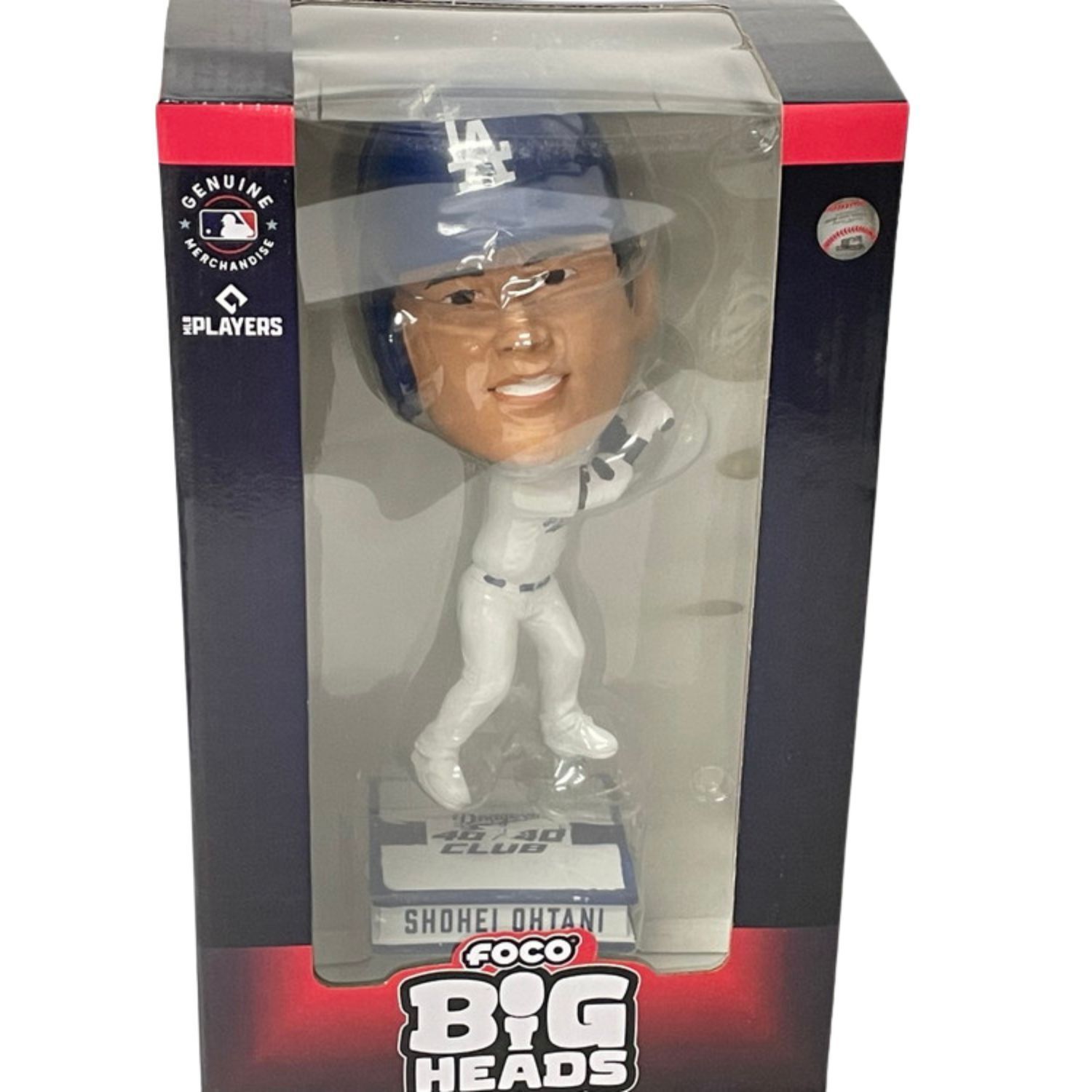 大谷翔平 ボブルヘッド フィギュア 40盗塁到達記念品 本物 楽天市場】【世界1万個限定】大谷翔平 ボブルヘッド 50 50