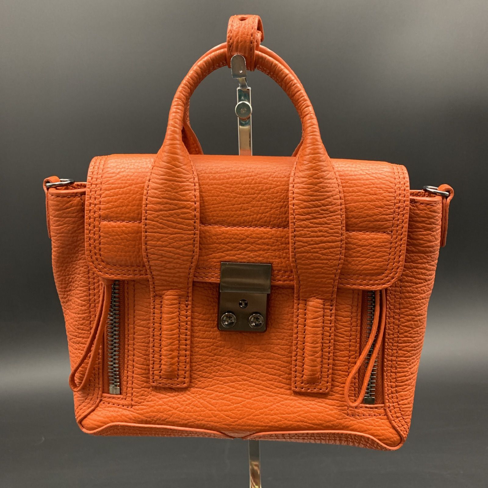 値下げ　超美品　3.1 フィリップリム　バッグ　パシュリ サッチェル　2way 3.1フィリップリムサッチェルショルダーバッグ2wayブルー