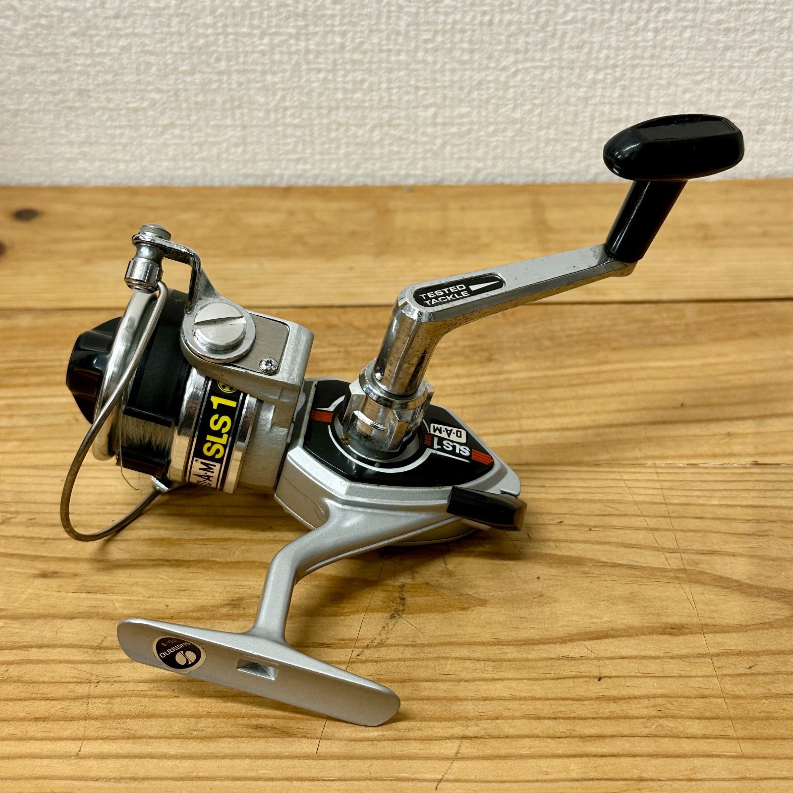 シマノ DAM SLSO スピニングリール 希少 袋付き シマノ DAM SLSO スピニングリール 希少 袋付き シマノ DAM SLSO