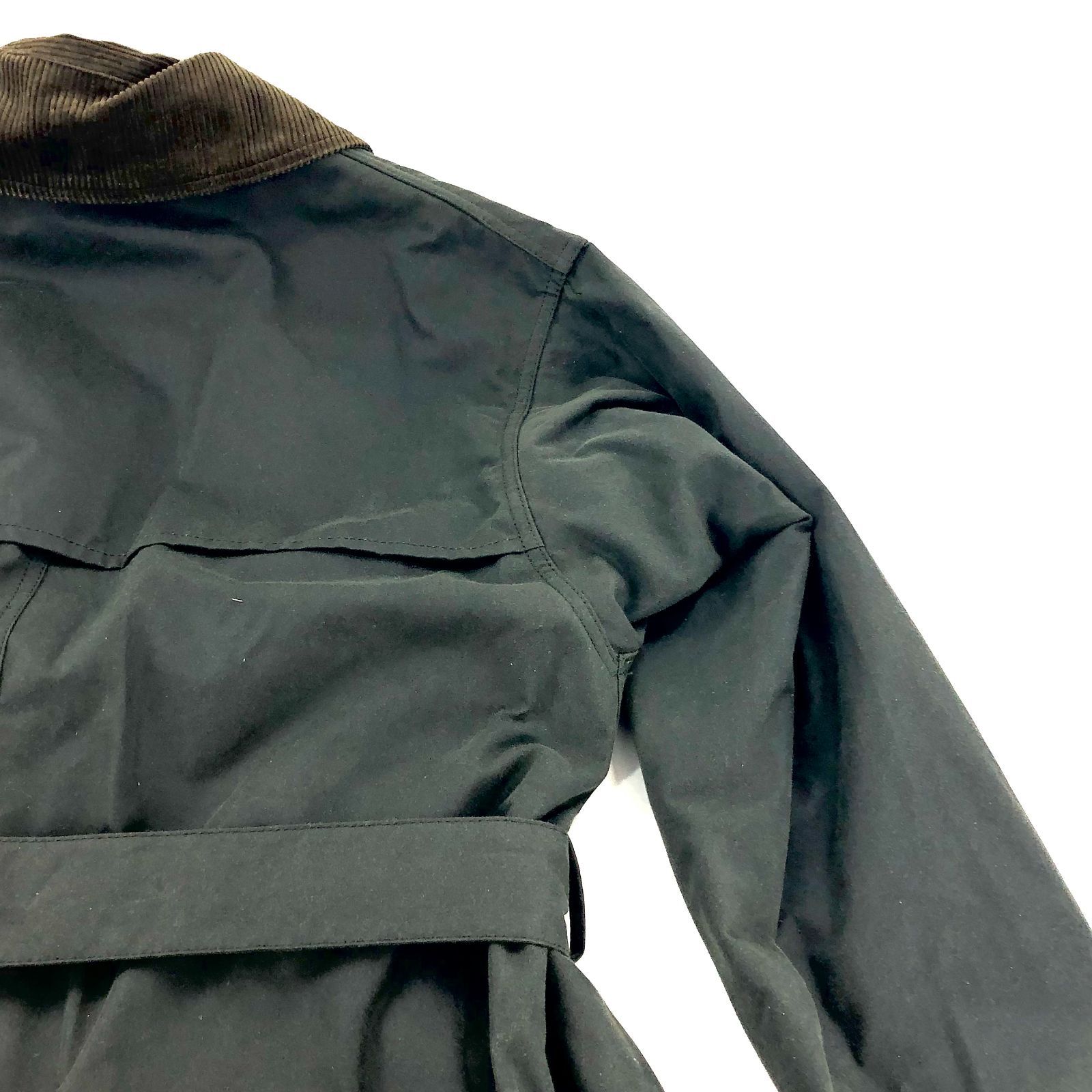 BARBOUR バブアー コート カーキ チェック柄 サイズ 40 メンズ