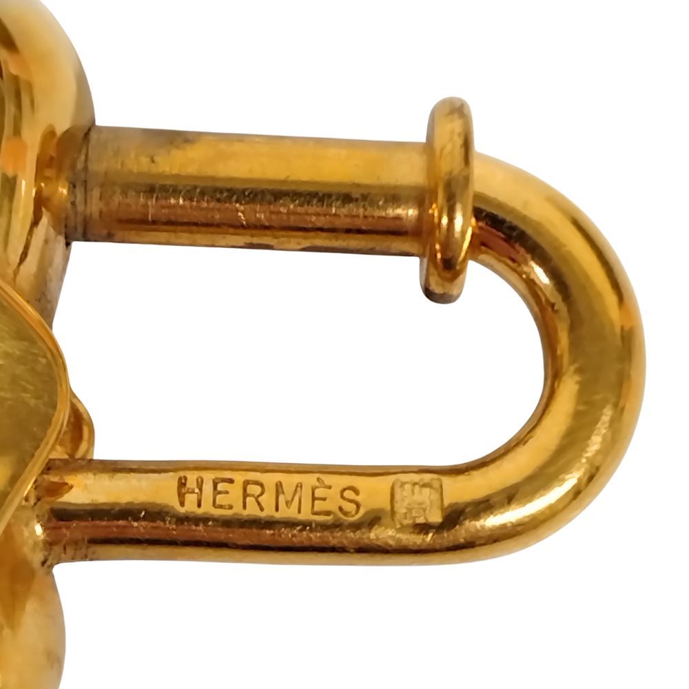 HERMES エルメス カデナ エレファント 象 チャーム ゴールド