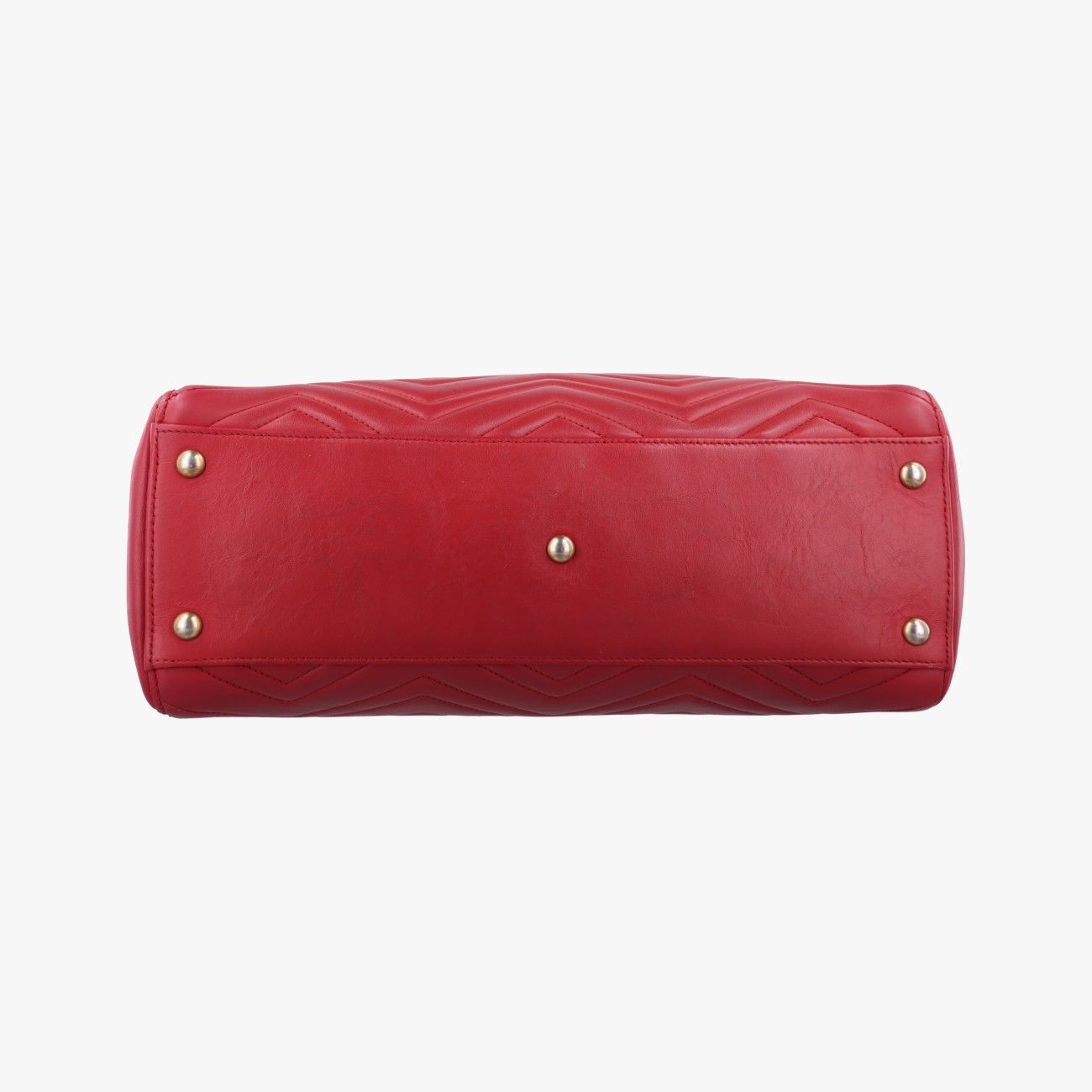 グッチGucciGGマーモントレッドレザー443505H020775616