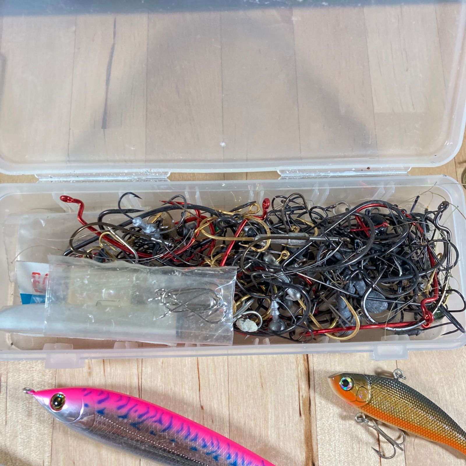ルアー大量セット MEIHO収納ケース付
