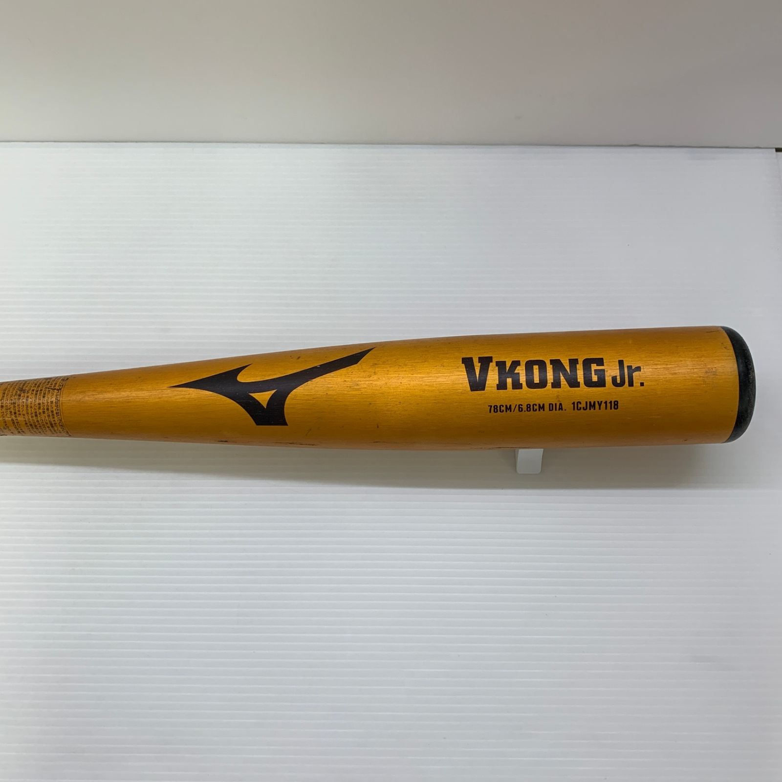 ミズノ MIZUNO VKONG Jr 少年軟式 子ども 金属製バット 1CJMY118 ミドルバランス ケース付き 野球 7069