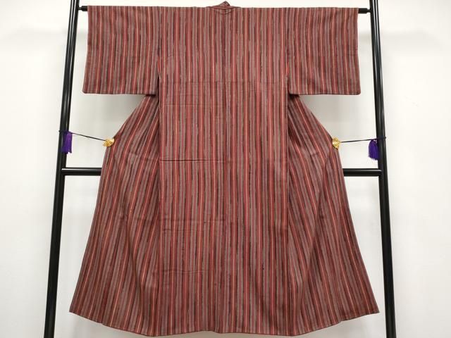 平和屋本店□極上 浦野理一 紬 間道 逸品 CYAA1993s5 - メルカリ