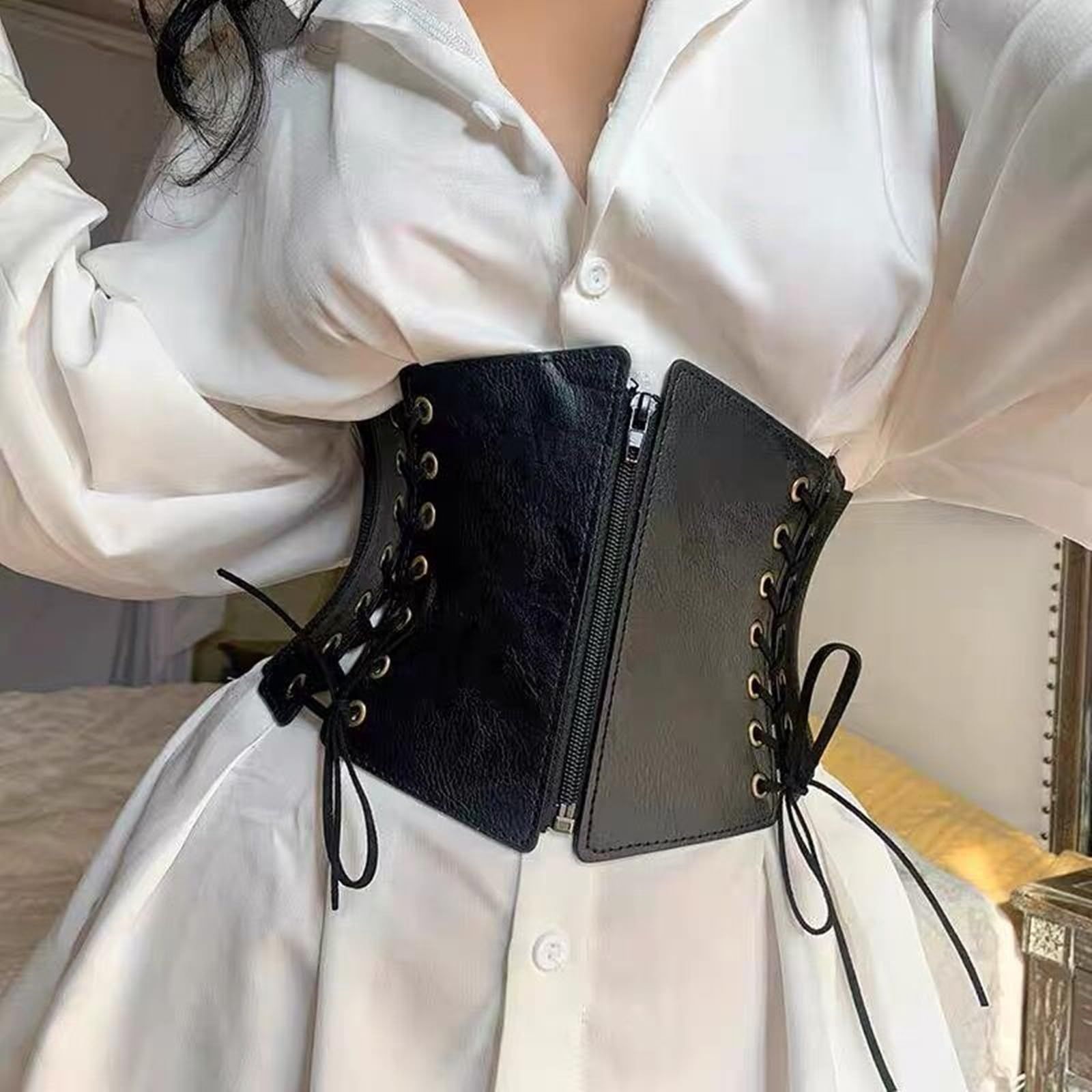 人気商品】[Lamerry] コルセットベルト サッシュベルト ゴスロリ