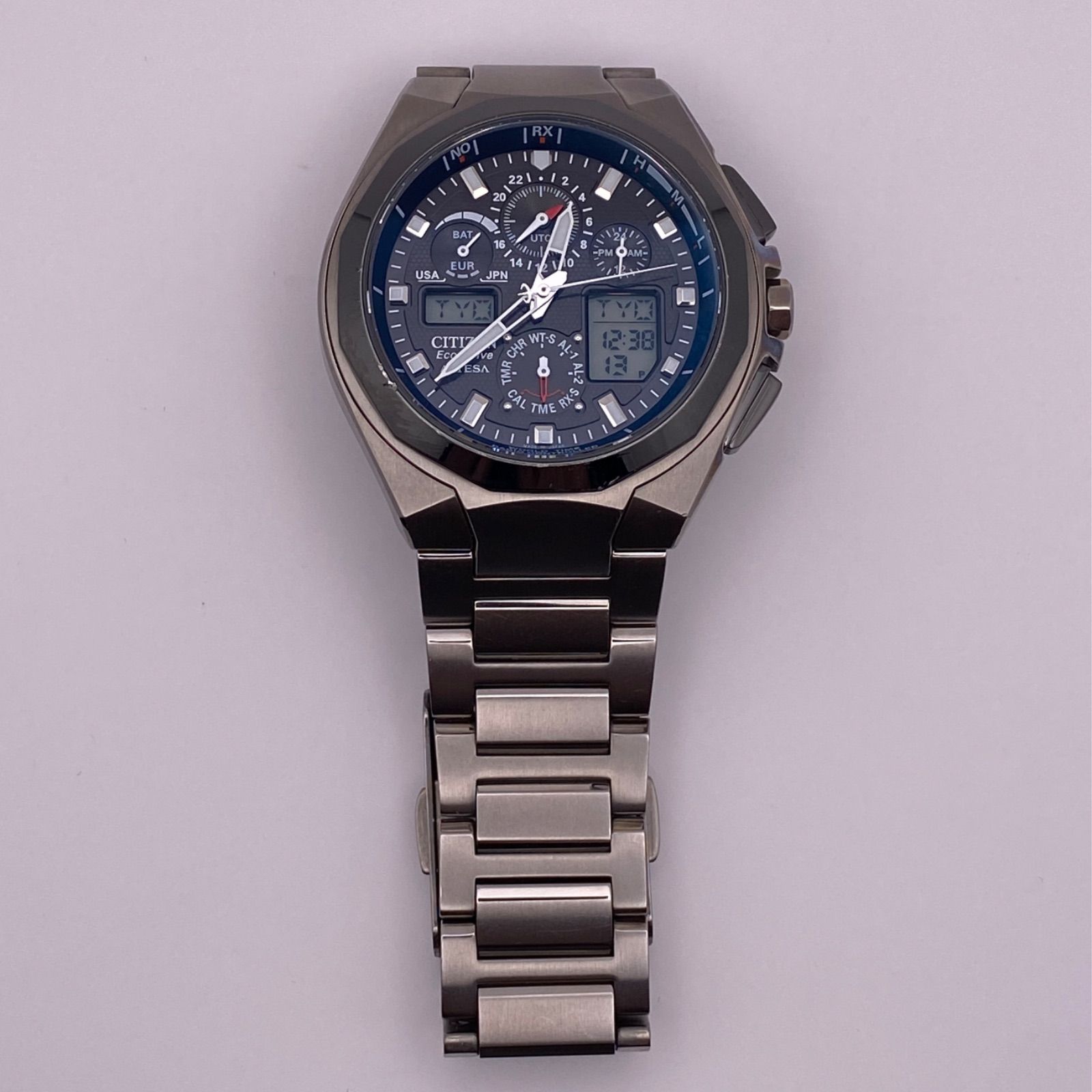 T236）良品 稼動品 CITIZEN シチズン 電波ソーラー ECO-DRIVE