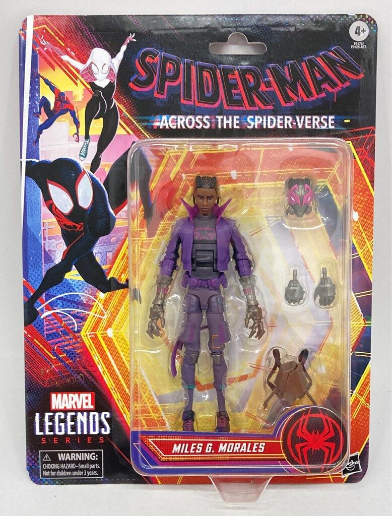 HASBRO (ACTION FIGURE) SPIDER MAN / ACROSS THE SPIDER VERSE / P MILES G MORALES 6インチ