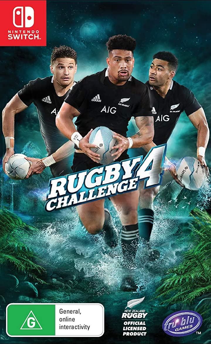 Tru Blu Games Rugby Challenge 4 Nintendo Switch