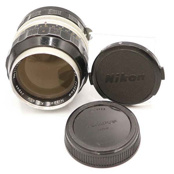 ニコン Nikon レンズ NIKKOR-P Auto 1：2.5 f＝105mm No.211465
