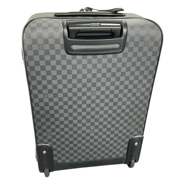○ ルイヴィトン LOUIS VUITTON キャリーケース ぺガス65 ダミエ グラ