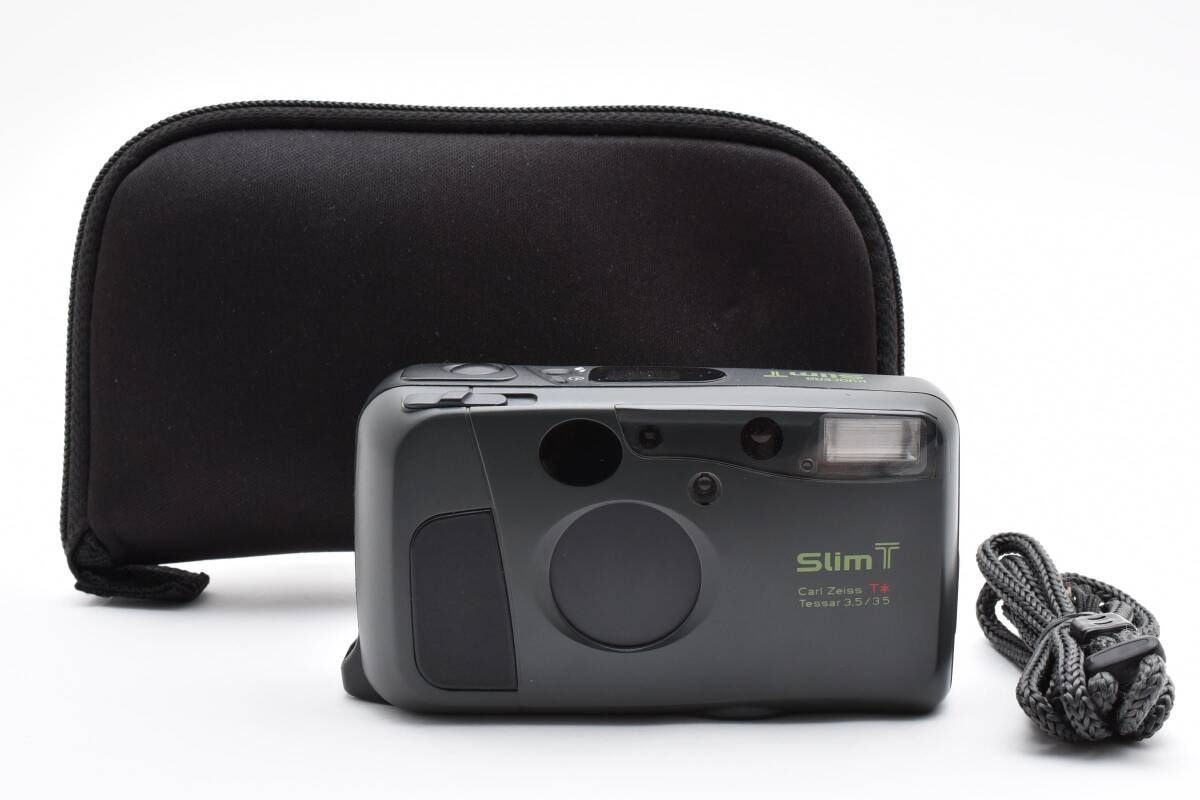 大 KYOCERA 京セラ Slim T スリムT コンパクト フィルムカメラ 3290W09391 003