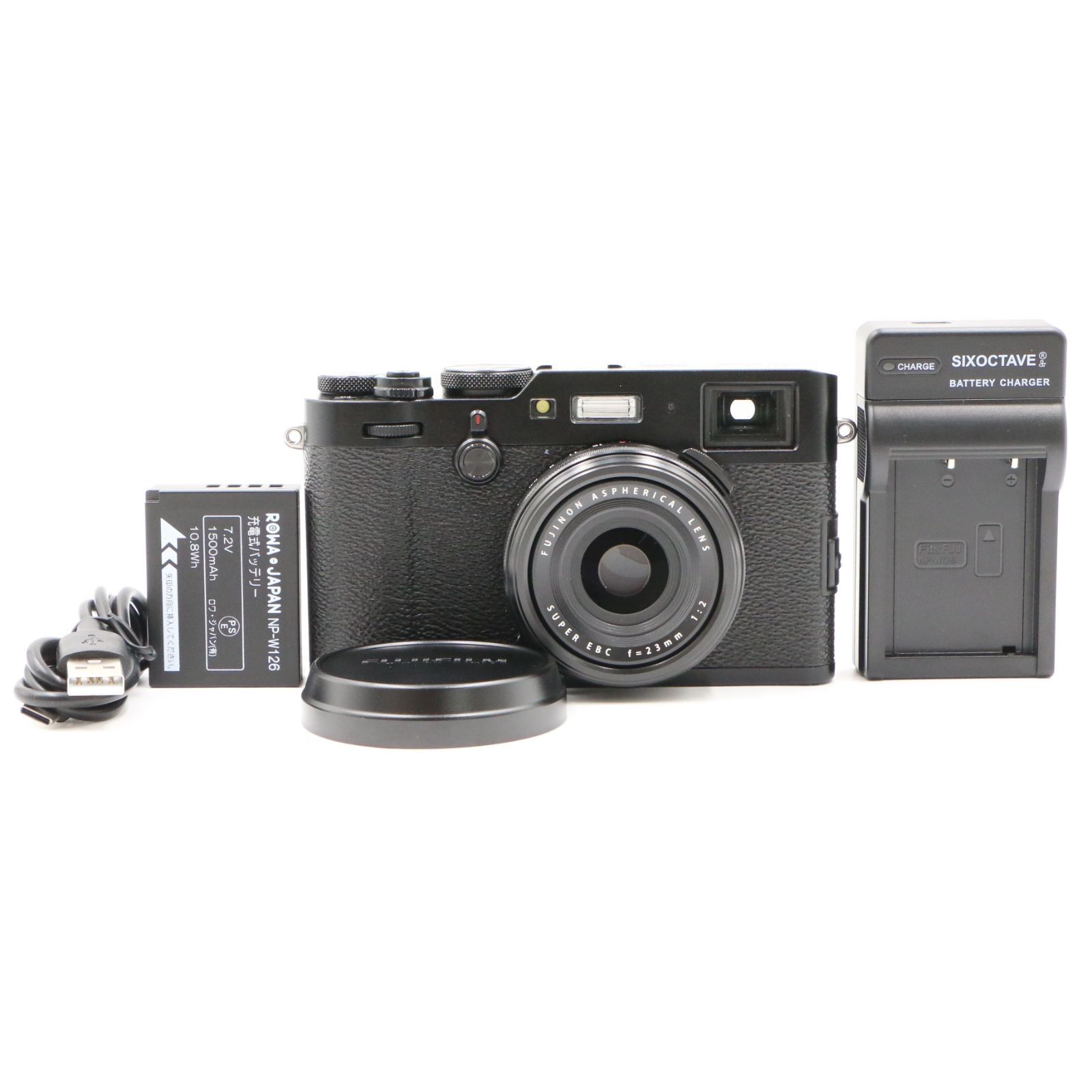FUJIFILM 富士フィルムX100T ブラック FUJIFILM 中古 1年保証 美品 X100T ブラック : Premier Camera