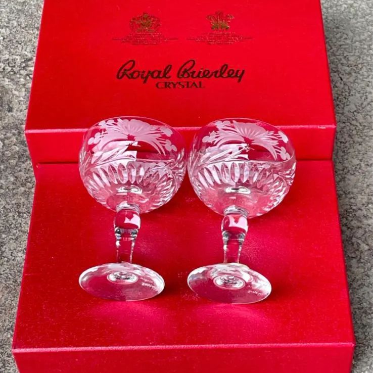 RoyalBrierley ロイヤルブライアリー クリスタル ワイングラス
