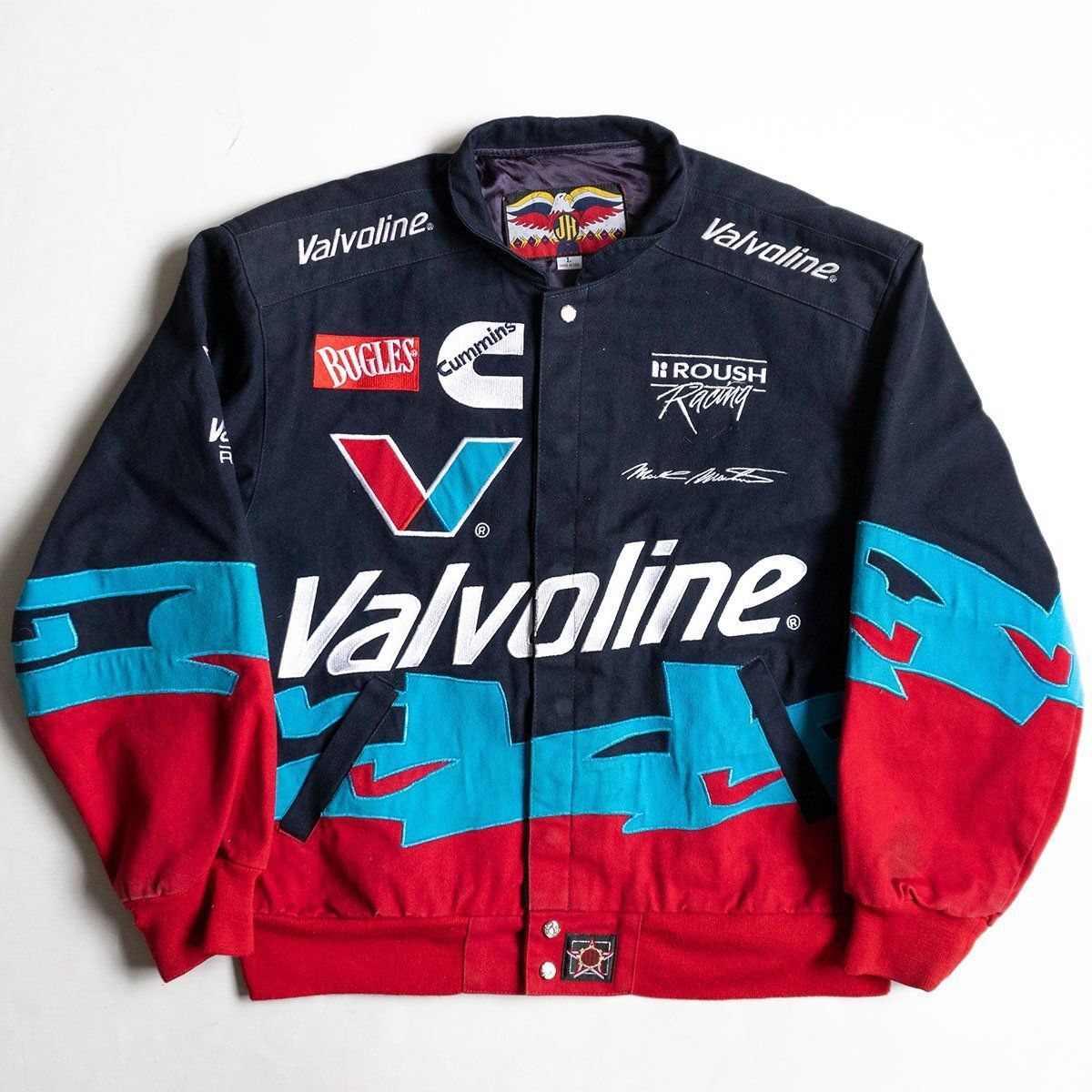 希少】JEFF HAMILTON【Valvoline/レーシングジャケット】L