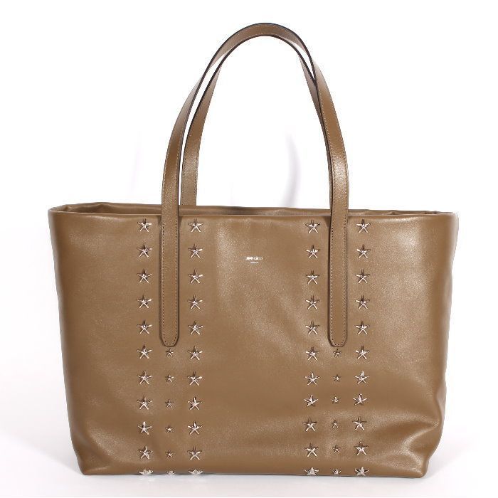 JIMMY CHOO ジミーチュウ トートバッグ カーキ PIMLICO/S