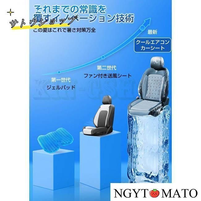 2025最新 車用シートクーラー