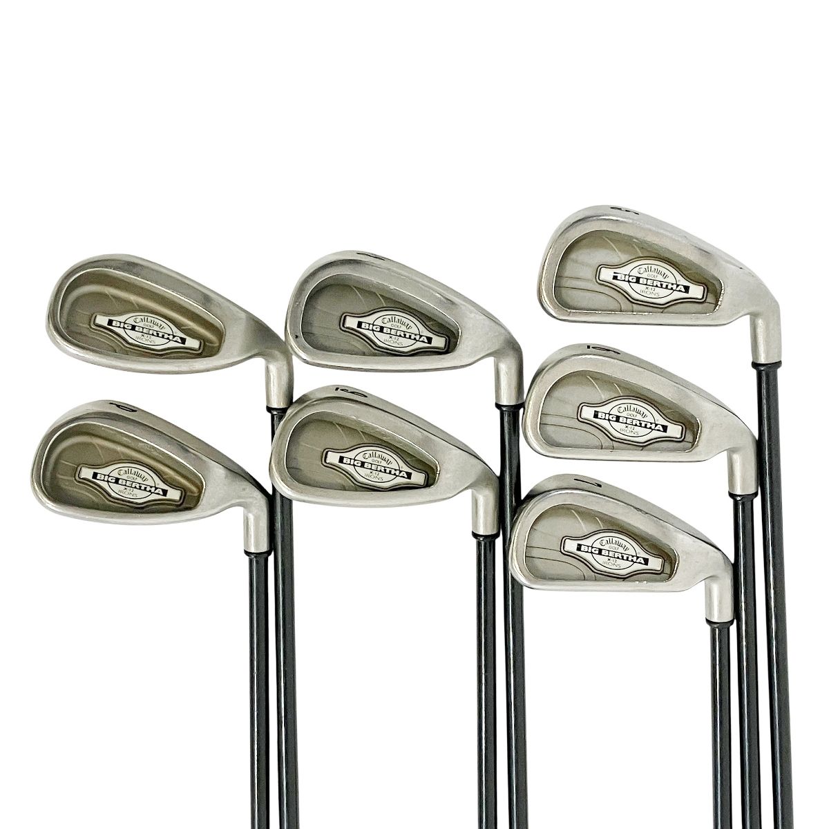 Callaway BIG BERTHA X-12 IRONS アイアン 5~9 PW SW 7本セット ゴルフクラブ T10414578