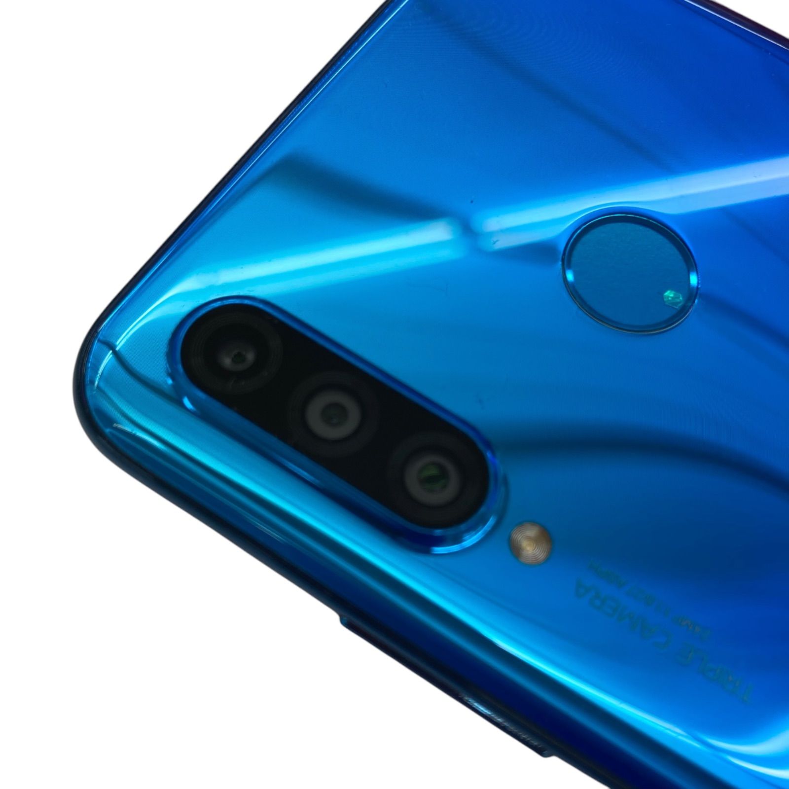186000 現状品 HUAWEI P30 lite 128GB グラデーションブルー SIM