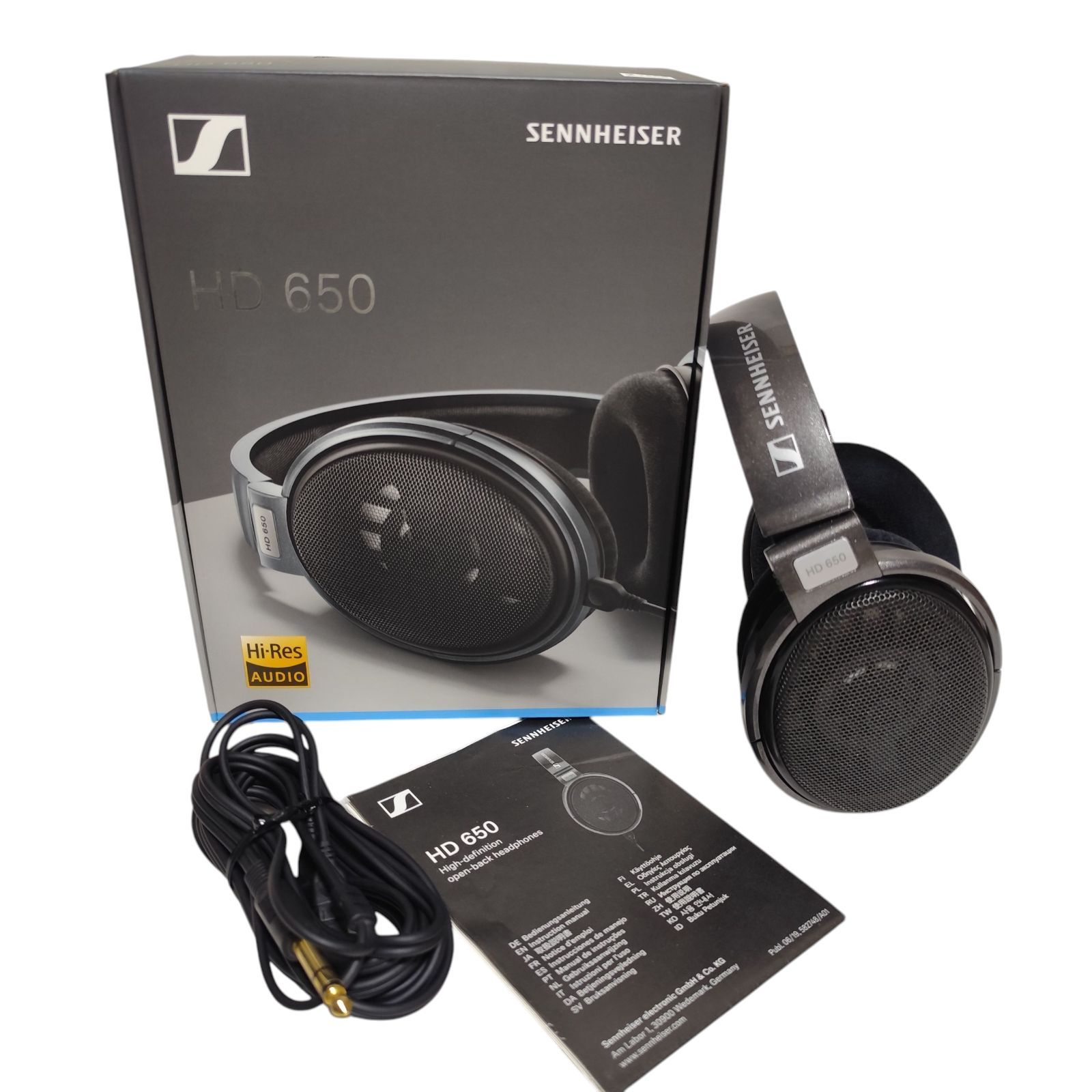 管理番号2756 ゼンハイザー Sennheiser ヘッドホン 有線 HD 650