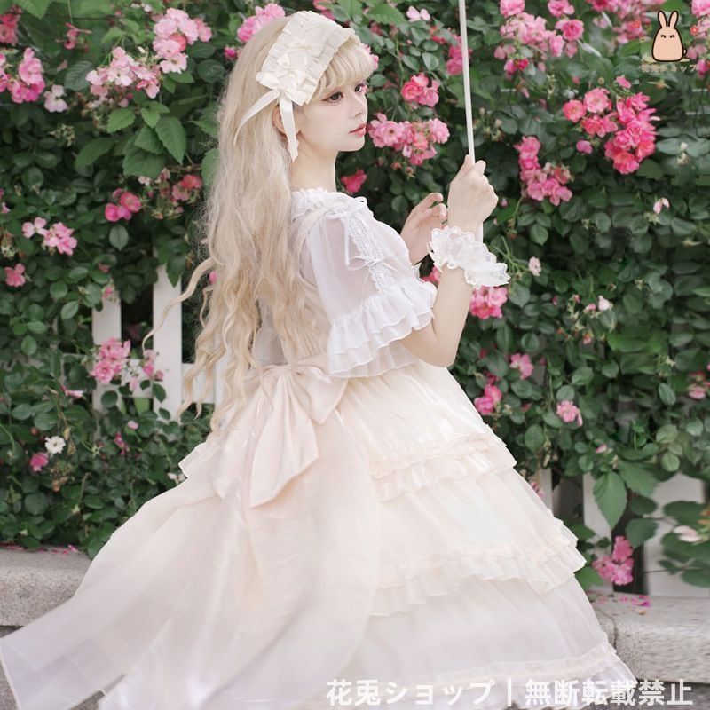 【爆売り！】 2025 クラシカルロリータエメラルドフェアリーワンピース 甘ロリ風デザインで文化祭やイベントに最適 目を引く