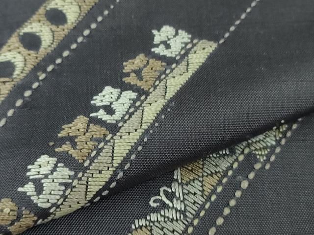 平和屋着物□極上 石川県指定無形文化財 牛首紬 白山工房 手織り 総