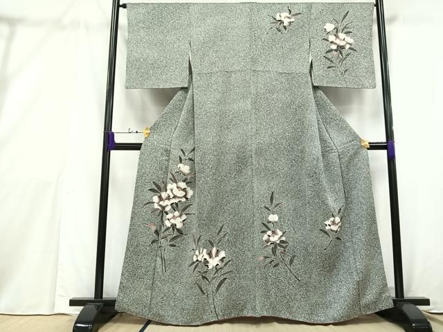 平和屋着物□訪問着 草花文 正絹 逸品 AAAX6515mf - メルカリ 